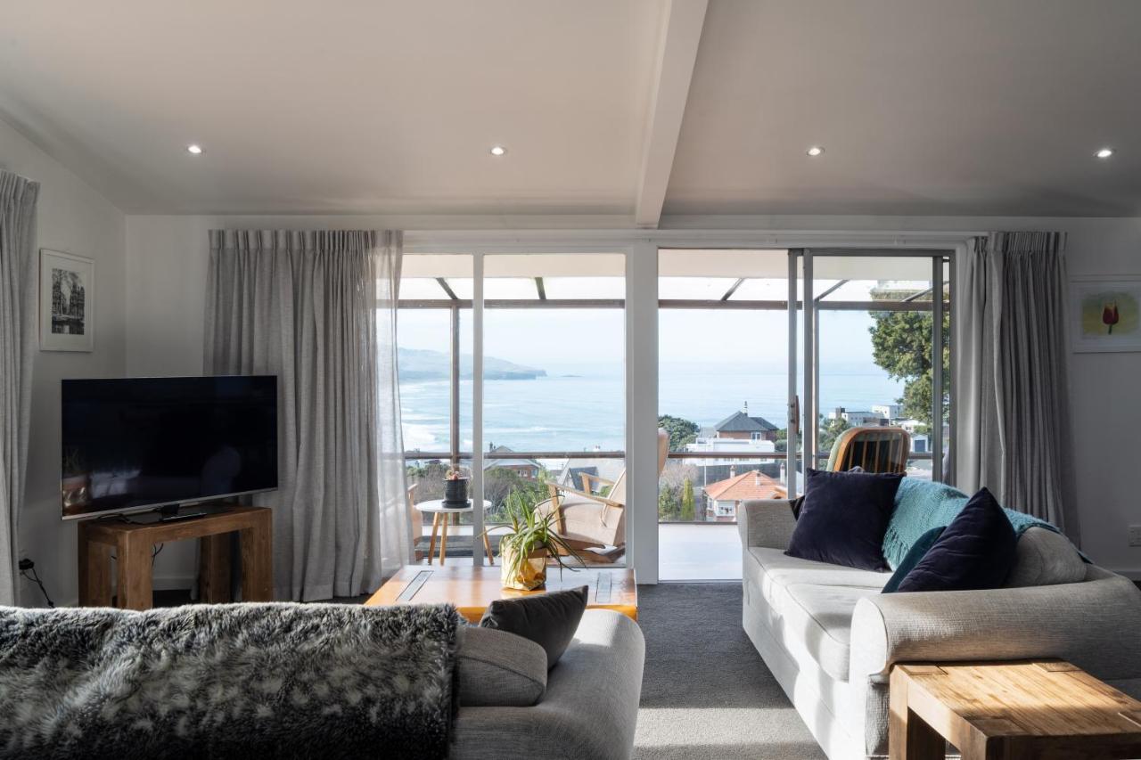 St Clair Beach With Luxury Sea Views Dunedin Exterior foto